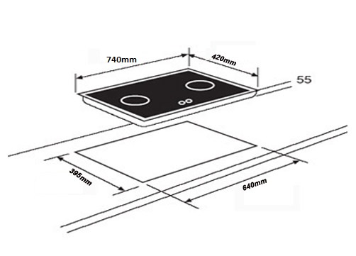 Bếp điện từ Giovani G-241ET