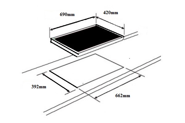 Bếp điện từ giovani G-261ET 