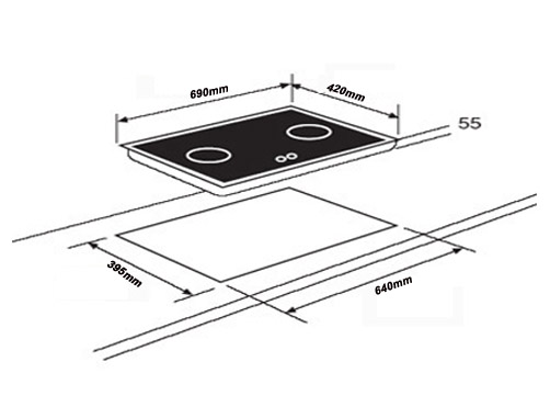 bếp từ Giovani G-252T